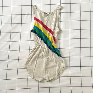 KIDS: bandy button romper